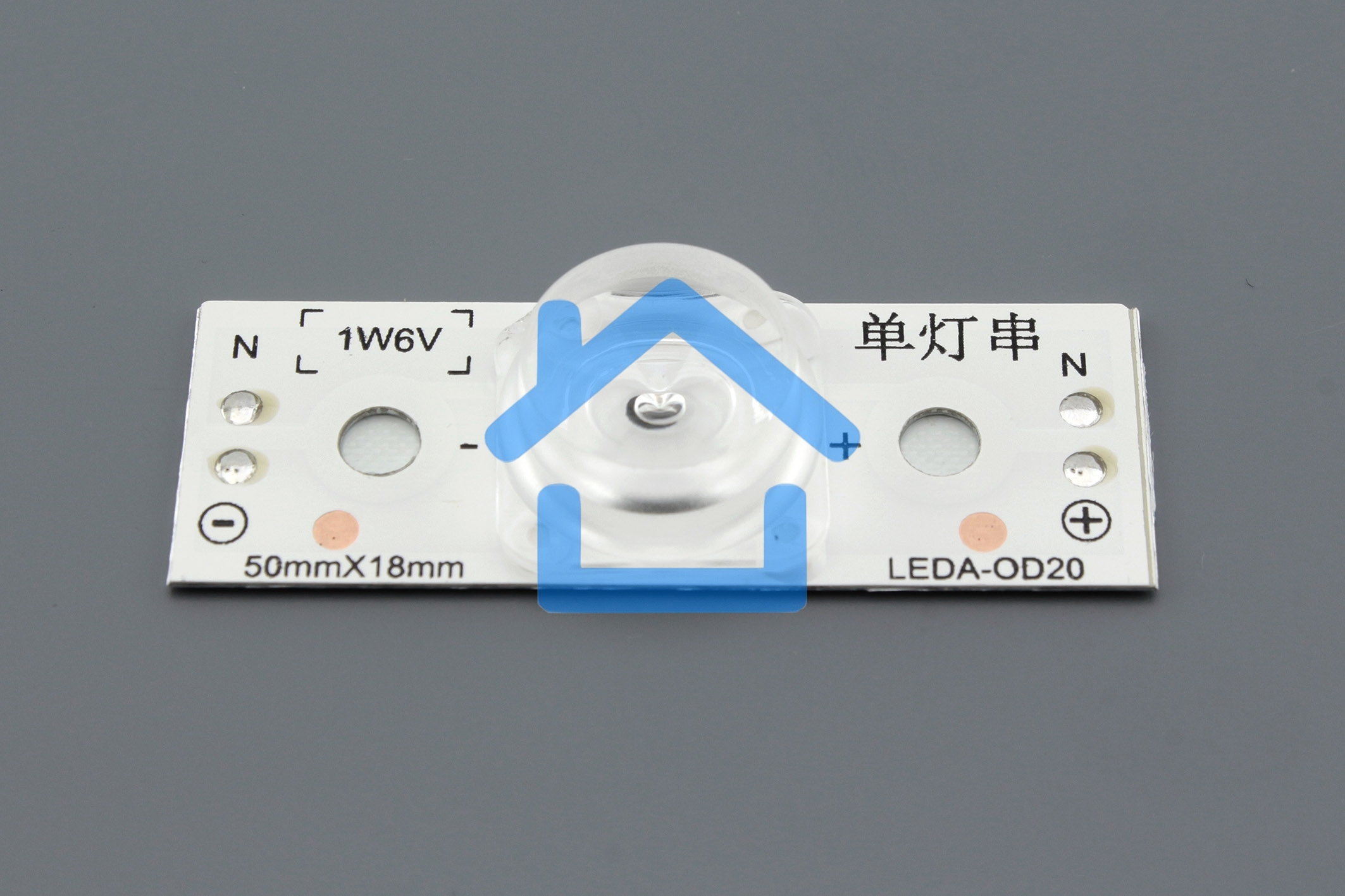 Светодиодная подсветка для телевизоров вогнутая линза 6V 1W