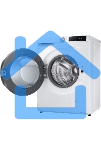 Стирально-сушильная машина Samsung WD11DG6B85BELP белый, загрузка фронтальная 11 кг, 1400 об/мин, класс: A