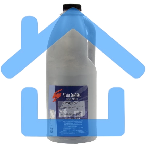 Тонер Static Control для HP LJ PM401/P2055/ P3005/P3015, Bk, 1 кг, флакон