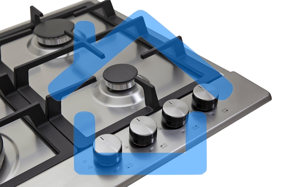 Газовая варочная панель Zigmund & Shtain GN 128.61 S