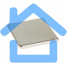 Неодимовый магнит прямоугольник 10х10х1 мм сцепление 0,6 кг (Упаковка 10 шт) Rexant