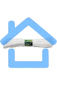 Шнур вязаный полипропиленовый Сибртех 93957 с сердечником, 4 мм, L20 м, 60-70 кгс, Россия, белый