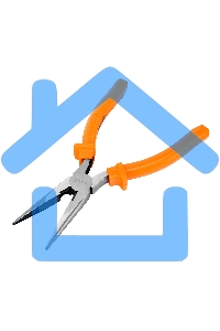 Длинногубцы Classic, 200 мм, прямые шлифованные, пластмассовые рукоятки Sparta