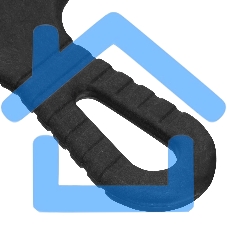 Шпатель СИБРТЕХ из нержавеющей стали,300 мм,зуб 8x8 мм,пластмассовая ручка 85476