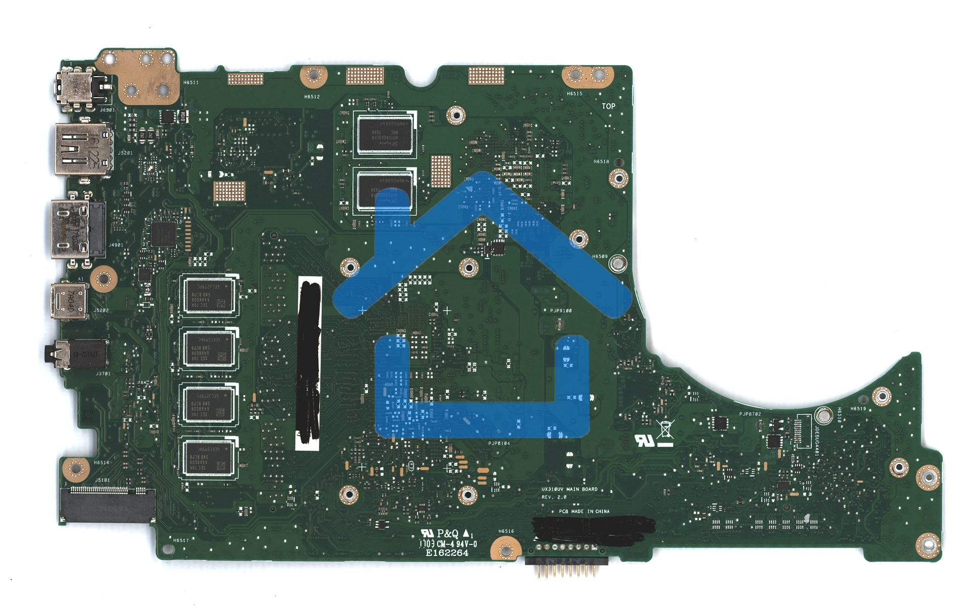 Материнская плата для Asus UX410UQ 8G/I5-7200U