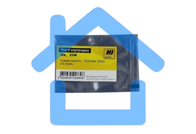 Чип Hi-Black ккартриджу Kyocera TASKalfa 3252ci (TK-8335), Bk, 25K