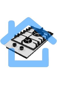 Газовая варочная панель LEX GVG 321 белый4000Вт 2 комфорки белый