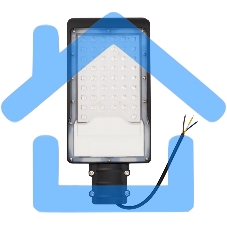 Светильник светодиодный консольный Rexant ДКУ 01-70-5000К общего назначения IP65 6000Лм черный