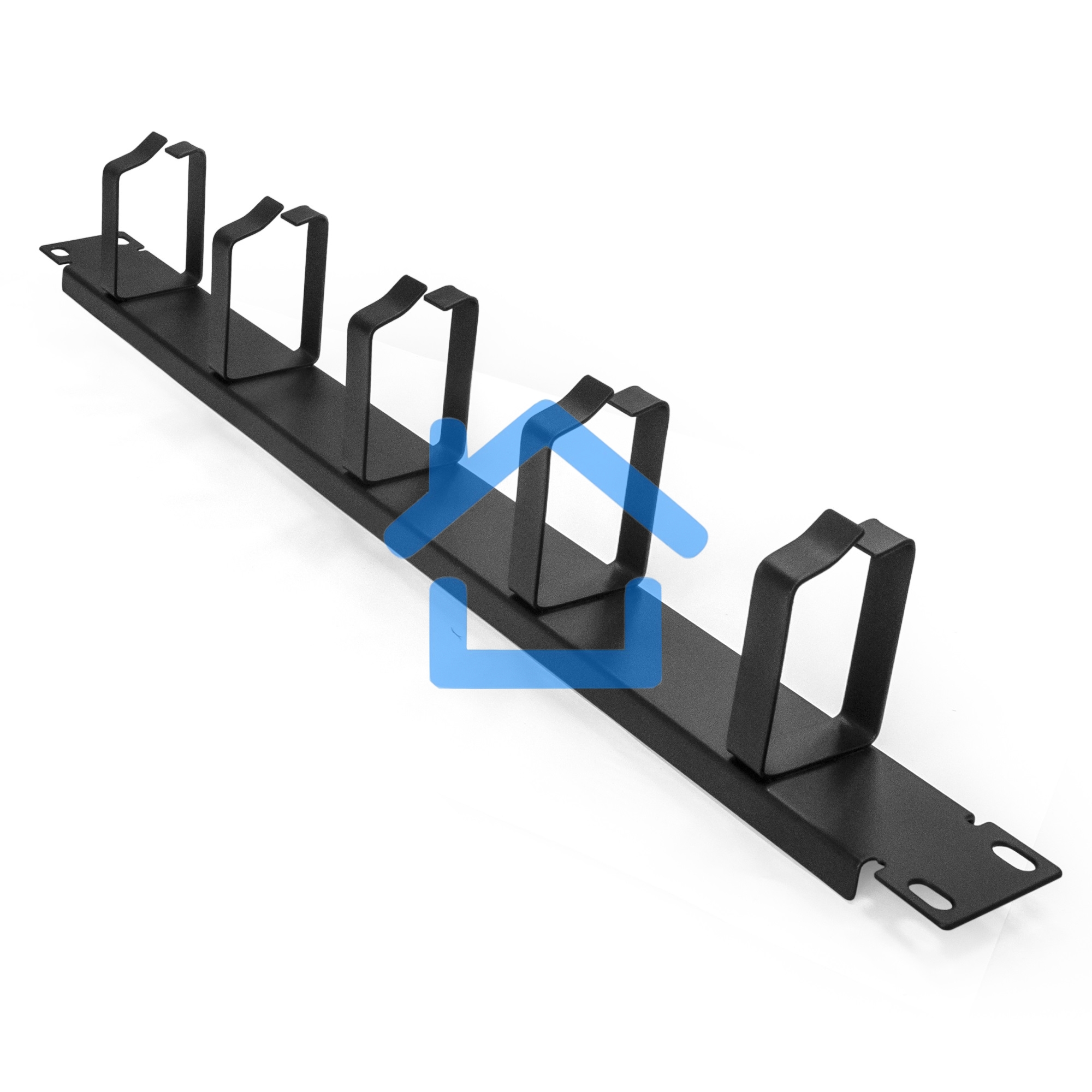 Кабельный органайзер ExeGate CM19-1U-5MR (горизонтальный 19