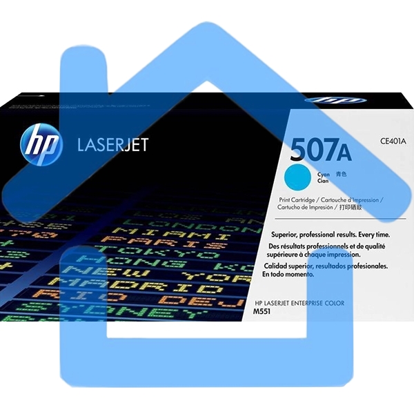 Картридж лазерный HP CE401A голубой для CLJ M551 6000стр.