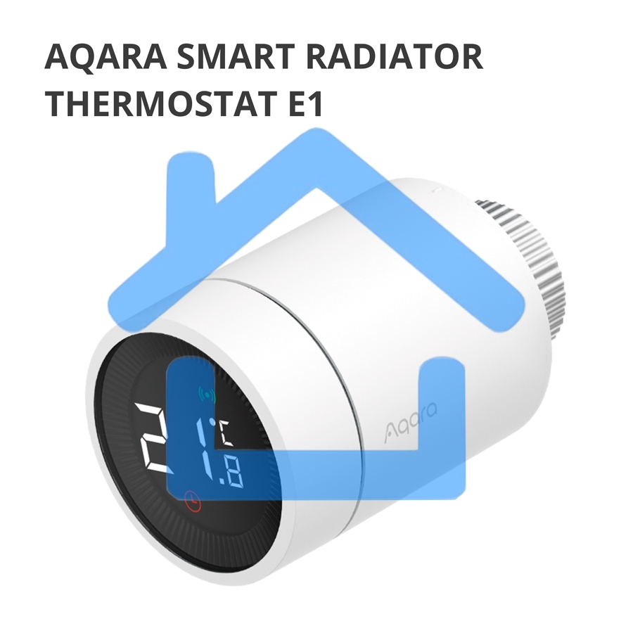 Термоголовка Aqara Smart Radiator Thermostat E1 (SRTS-A01) для радиат. резьбовой