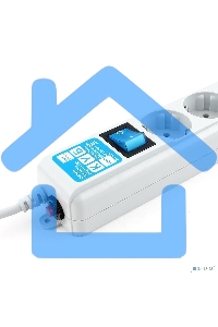 Фильтр-удлинитель PowerCube PRO (SPL(5+1)-16B-P-5М) 5.0 м, LC контур - подавление В/Ч помех, 16А/3,5кВт