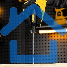 Отвертка Denzel PH1х100 мм, S2, 3к рукоятка