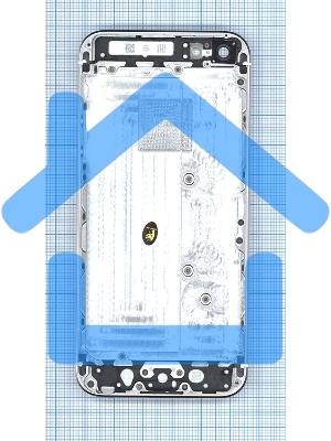 Задняя крышка для iPhone 5 белый