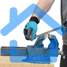 Тиски слесарные Россия,140 мм,поворотные 18667