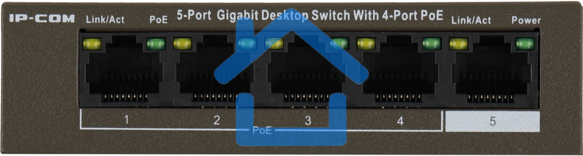 Коммутатор 5PORT 10/100/1000M G1105P-4-63W IP-COM