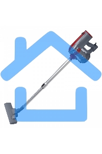 Пылесос вертикальный Galaxy GL 6255 серый/красный, питание от сети, 150 Вт, уборка сухая, пылесборник 0.8 л