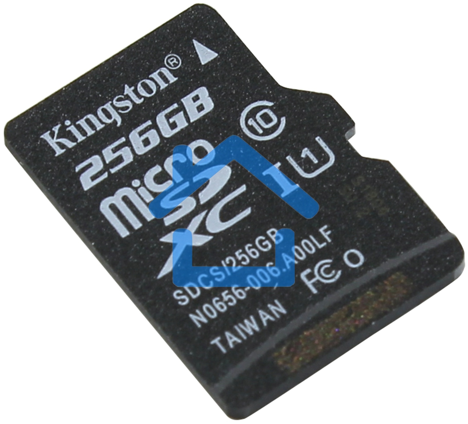 Флеш карта microSDHC 256Gb microSDXC Class10 Kingston <SDCS2/256GbSP> UHS-I Canvas Select up to 100MB/s без адапт