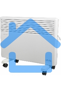 Конвектор Ресанта ОК-1500Е белый, 1500 Вт, 15 м2, термостат, дисплей