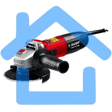 Углошлифовальная машина ЗУБР 125 мм, 1100 Вт.