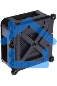 Корпус DesignSpark ABS Case для Raspberry Pi 3 B/B+, встроенное крепление VESA (100х100мм), цвет черный (136-0232)(136-0233)