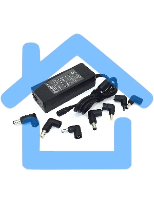 Универсальный блок питания (сетевой адаптер) VBparts VB-075410 для ноутбуков Trust Primo 15-20V 6A (Max) 90W с 7 насадками