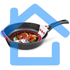 Сковорода 22 литая Индукция н/р НМП