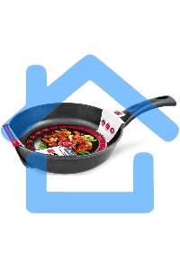 Сковорода 22 литая Индукция н/р НМП