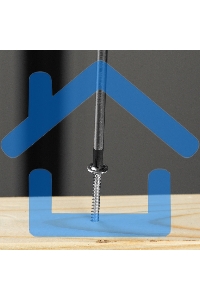 Отвертка Denzel PH1х100 мм, S2, 3к рукоятка