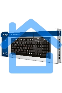 Клавиатура SVEN KB-S300 / USB / WIRED / Black