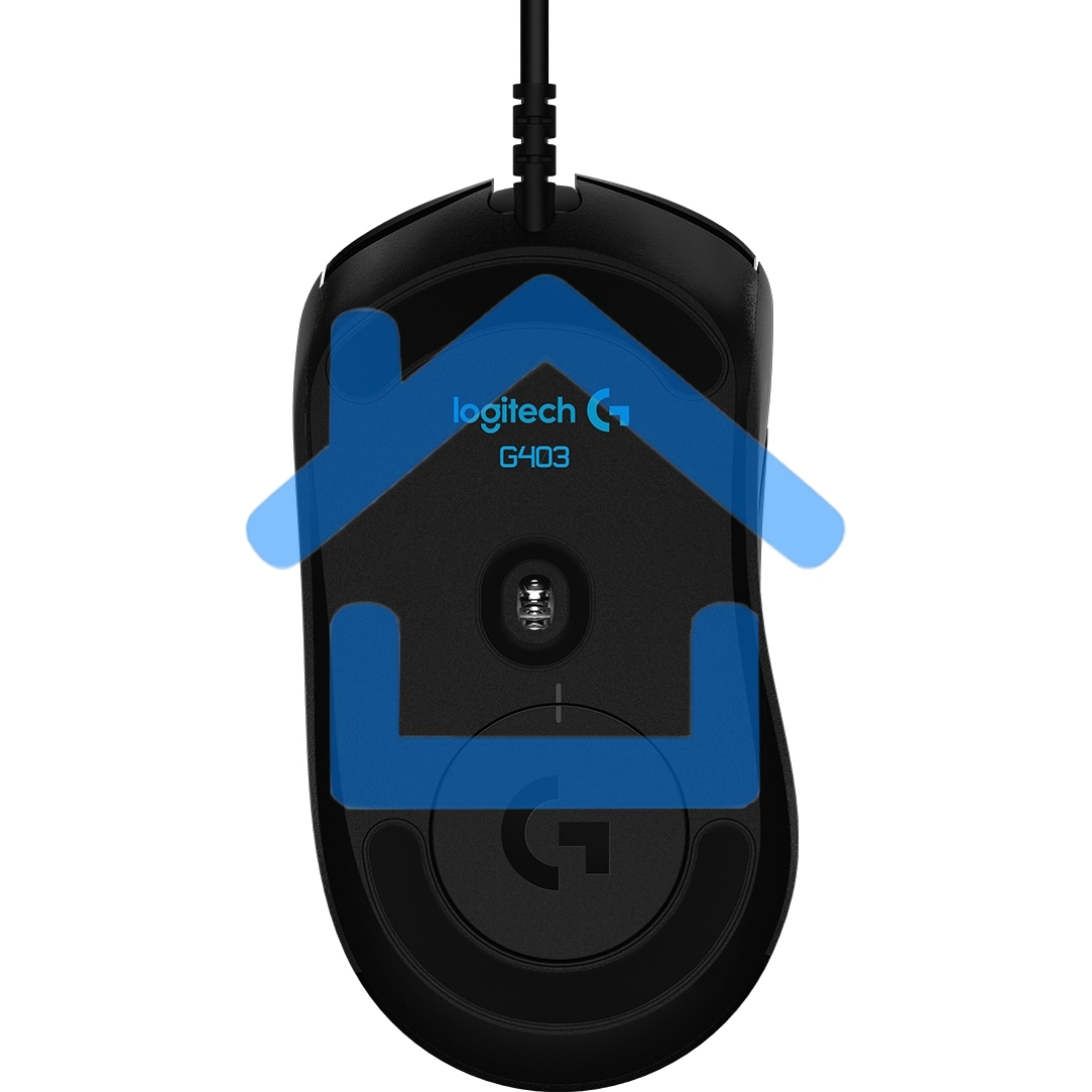 Мышь проводная Logitech G403 HERO черный, 25600 dpi, USB, кнопки - 6