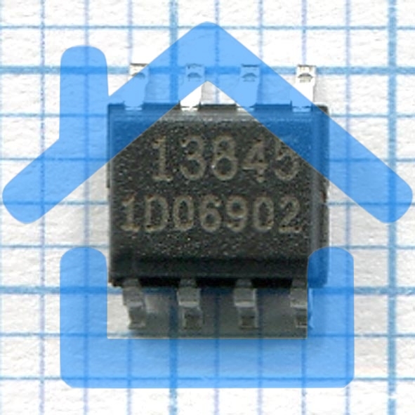 Микросхема FAN13845, SO8