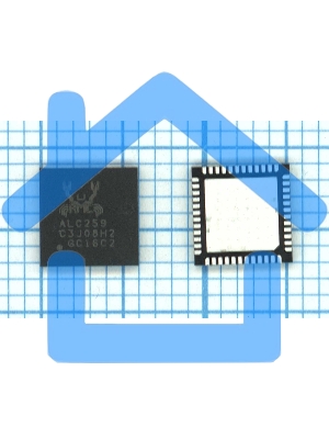 Микросхема ALC259 6х6 мм