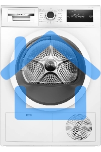 Сушильная машина Bosch WTN86212ME серый, 8 кг, сушка - конденсационная, программ - 8, 59.8 x 84.2 x 61.3 см