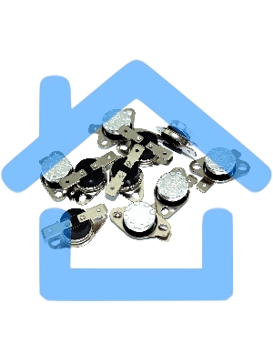 Термостат биметаллический KSD301 10А/150 С нормально разомкнутый 10 шт