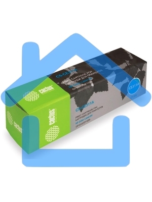 Картридж лазерный Cactus CS-CE311A голубой (1000 стр.) для HP LJ CP1012Pro/CP1025