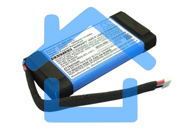 Аккумуляторная батарея CameronSino CS-JMB100SL для JBL Boombox 7.4V 10000mAh 74.00Wh