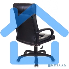 Кресло руководителя Бюрократ KB-10/BLACK черный, искусственная кожа