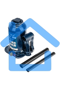 Домкрат гидравлический бутылочный телескопический, 8 т, подъем 180-410 мм Stels