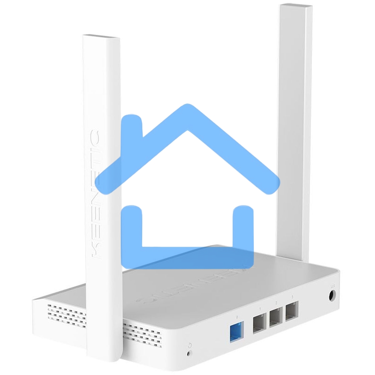 Интернет-центр Keenetic Extra (KN-1714) с Mesh Wi-Fi 5 AC1200, 4-портовым Smart-коммутатором и портом USB