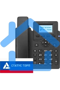 Телефон IP Флат Flat-Phone-C10/RU черный