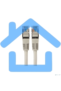 Пaтч-корд Rexant  F/UTP, категория 5e, RJ45-RJ45, экранированный, 24AWG, LSZH, серый, 0,5м