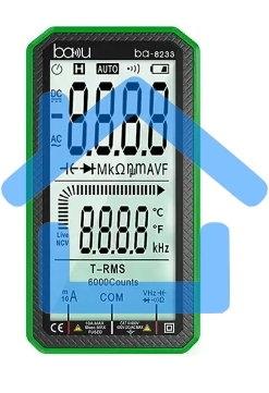 Цифровой компактный мультиметр BAKU BA-8233