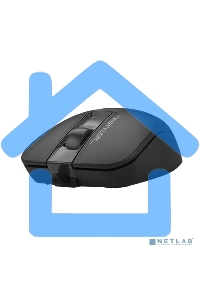 Мышь проводная A4Tech Fstyler FM12ST черный, 1200 dpi, USB, кнопки - 3
