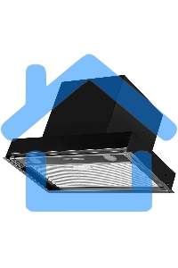 Вытяжка встраиваемая Kuppersberg Nancy S 60 черный, 60 см, 850 куб. м/ч, 42 дБ