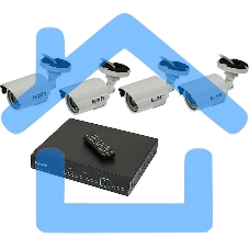 Комплект видеонаблюдения Falcon Eye FE-104MHD KIT Дача SMART