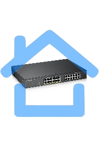 Коммутатор Zyxel GS1900-24EP-EU0101F 24G 12PoE+ 130W управляемый