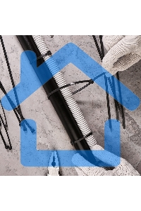 Хомут-стяжкa нейлоновая с тройным замком Rexant 300x4,8 мм, черная, упаковка 100 шт.