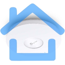Точка доступа TP-Link 11AX dual-band ceiling access point, up to 1200 Mbit / s at 5 GHz and up to 574 Mbit / s at 2.4 GHz, 1 10/100/1000Mbps LAN port, support PoE 802.3at standard, support BSS coloring, Seamless Roaming, Mesh, Band Steering, Airtime Fairn