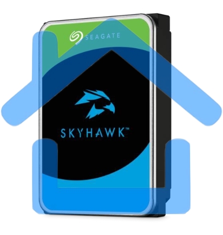Жесткий диск Seagate 4Tb Skyhawk (ST4000VX016) OEM Serial ATA III, 5400 rpm, 256mb, для видеонаблюдения